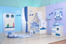 Детская комната фирмы «BELIS» и коллекция текстиля SDOBINA для новорожденного «Морячок»