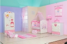 Детская комната фирмы «BELIS» и коллекция текстиля SDOBINA для новорожденного «Принцесса»